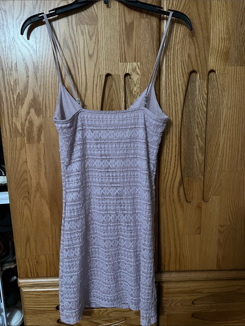 Urban Outfitters light lavender purple pink lace lined dress - Picture 3 of 4